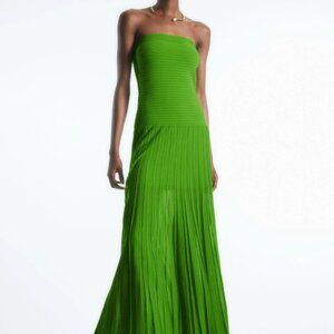 COS Knitted Bandeau Maxi Dress